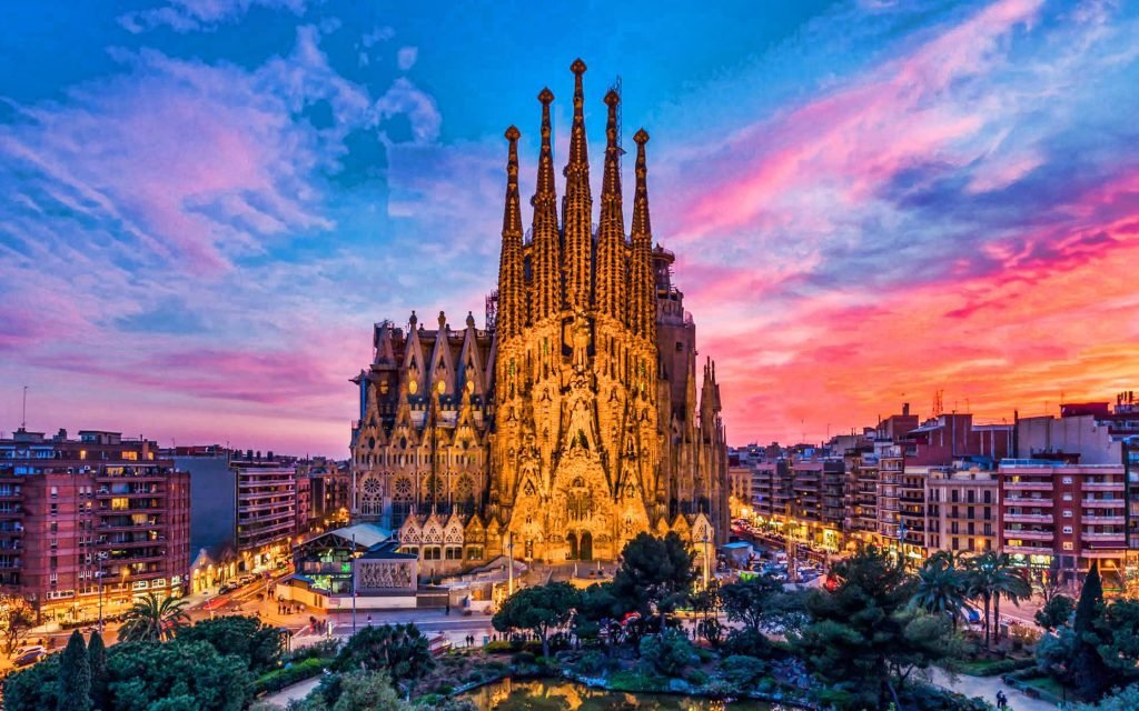 Sagrada Familia Barcelona Spain